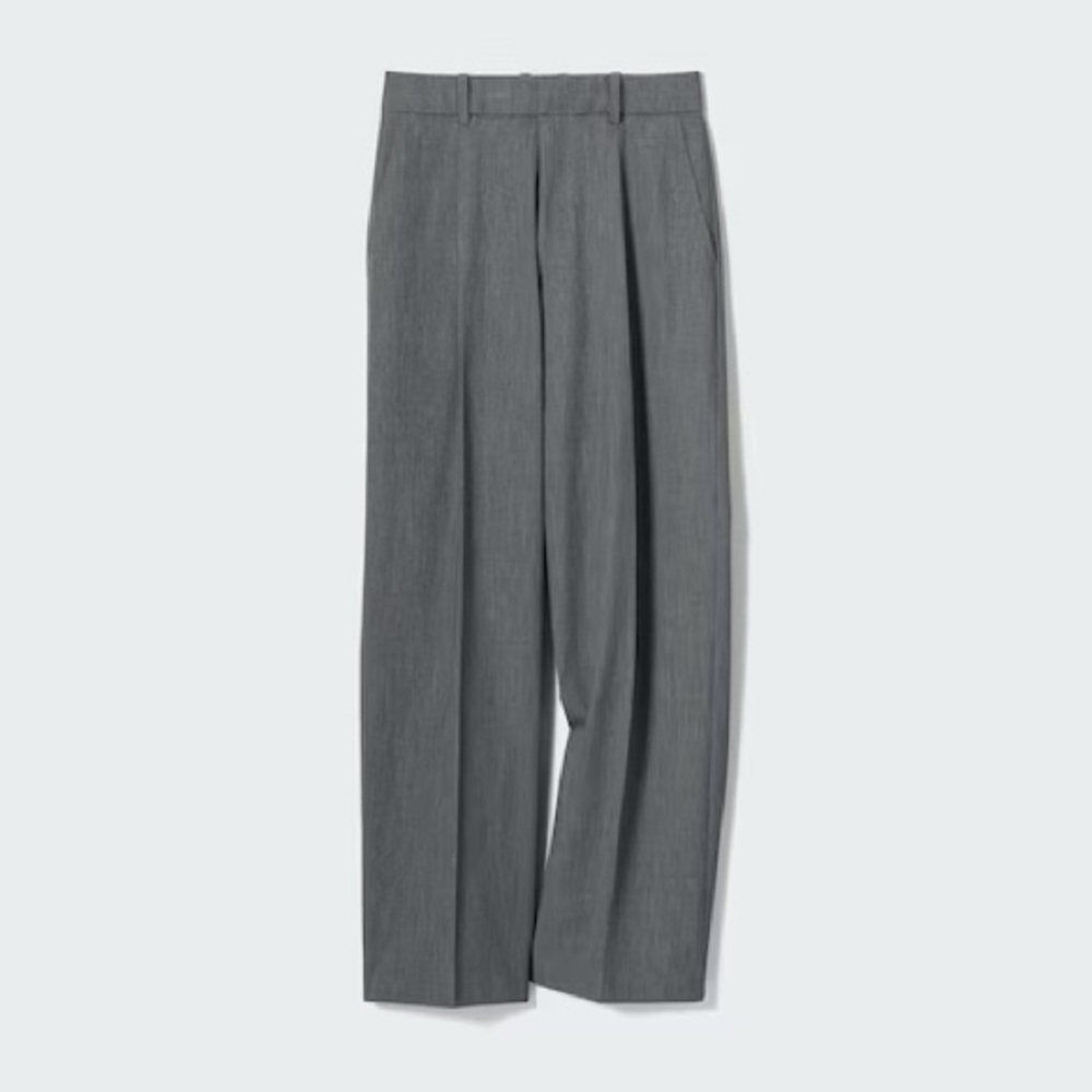 Uniqlo Pleated Wide Trousers - XS
